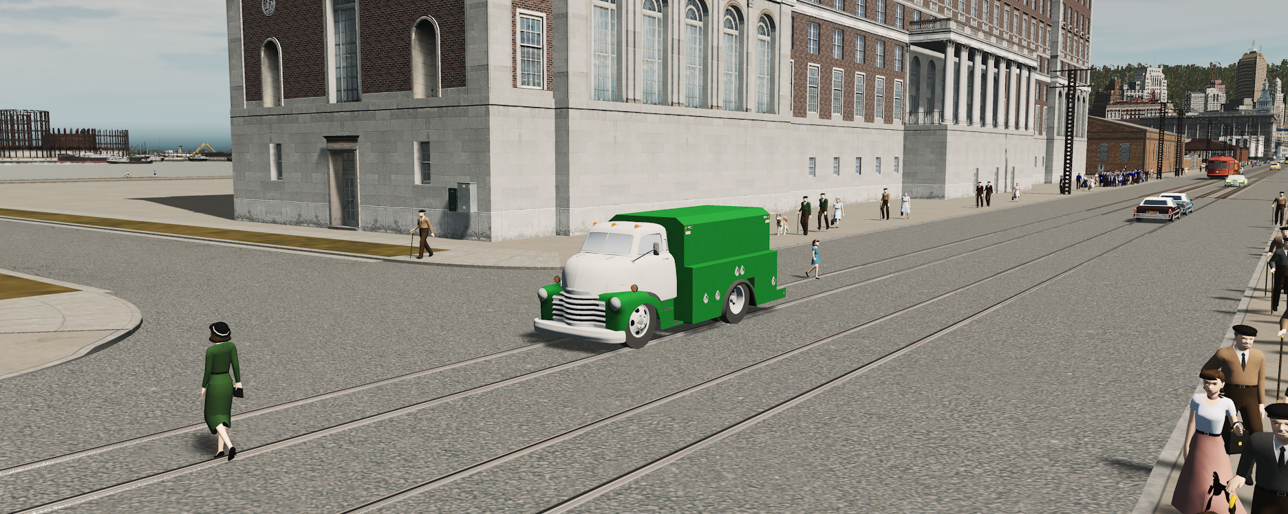 1949 Chevy roadworks truck