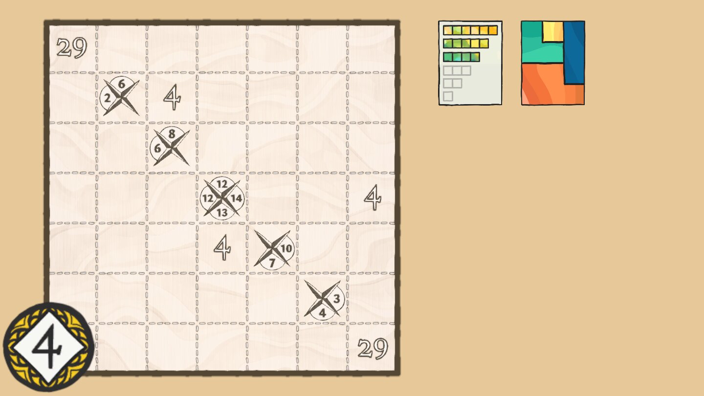 Nonogram of Tetromino