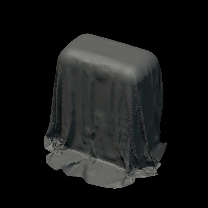 Covered furniture - Cabinet 1 colourable