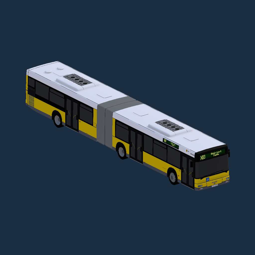 Hartmann/Der Südender (BVG Sub) MAN A23 NG313 Grundlack 2