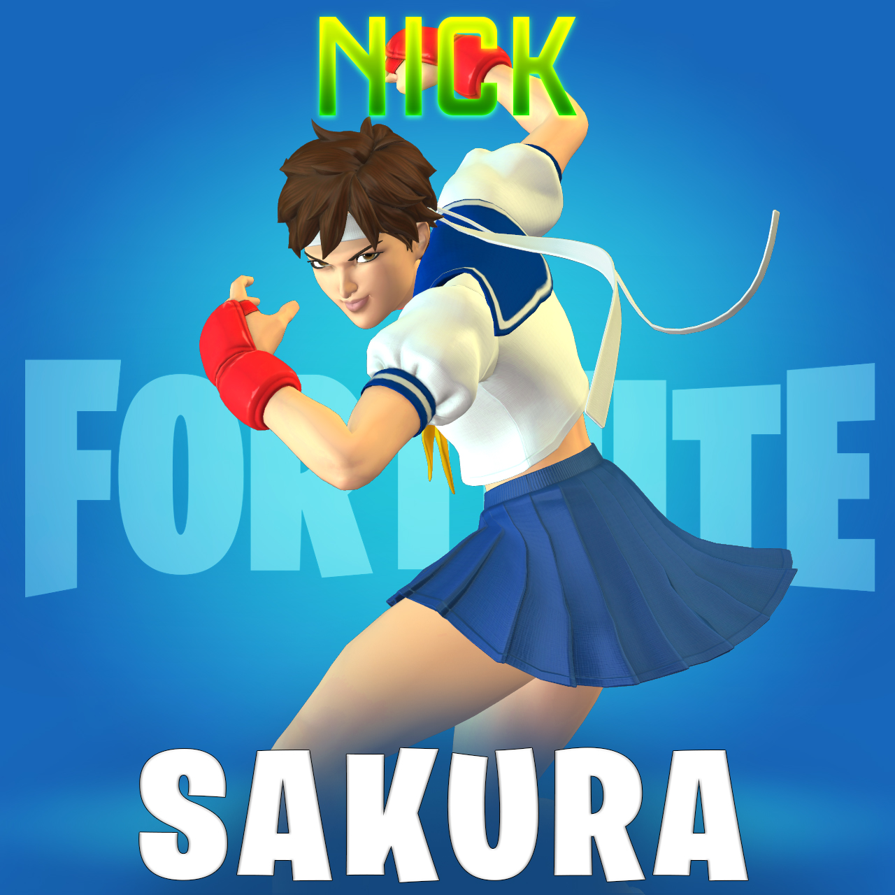 [COMM] Fortnite: Sakura - Nick
