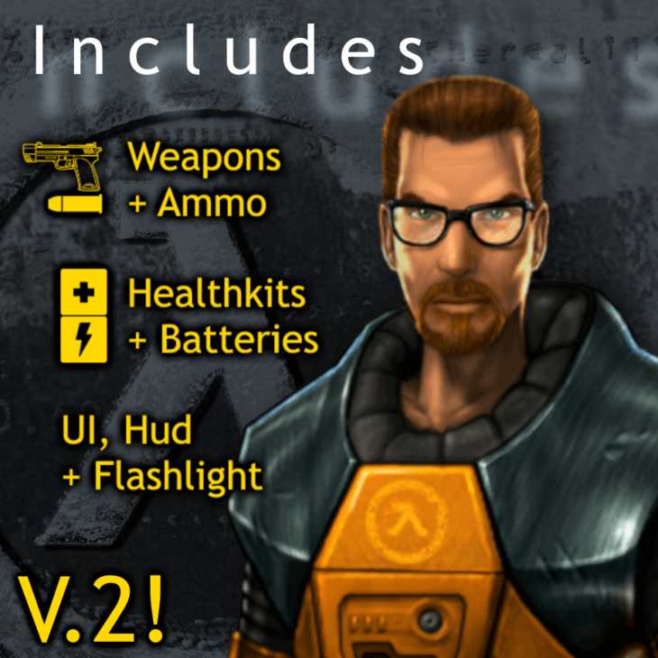 (V.2) Half-Life 1 SFX for Pickups, Hud and more.