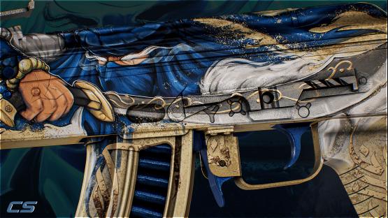 AK-47 | SHADE [sapphire]