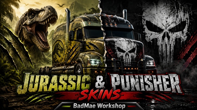 Jon Ruda Cascadia 125 Jurassic Skin + Jon Ruda Coronado Punisher Skin preview
