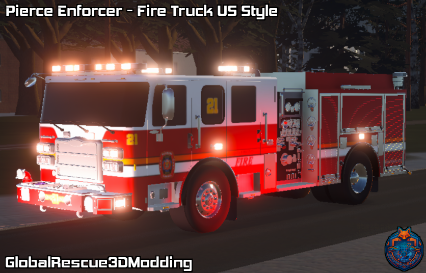 Pierce Enforcer US Style - Fire Dept