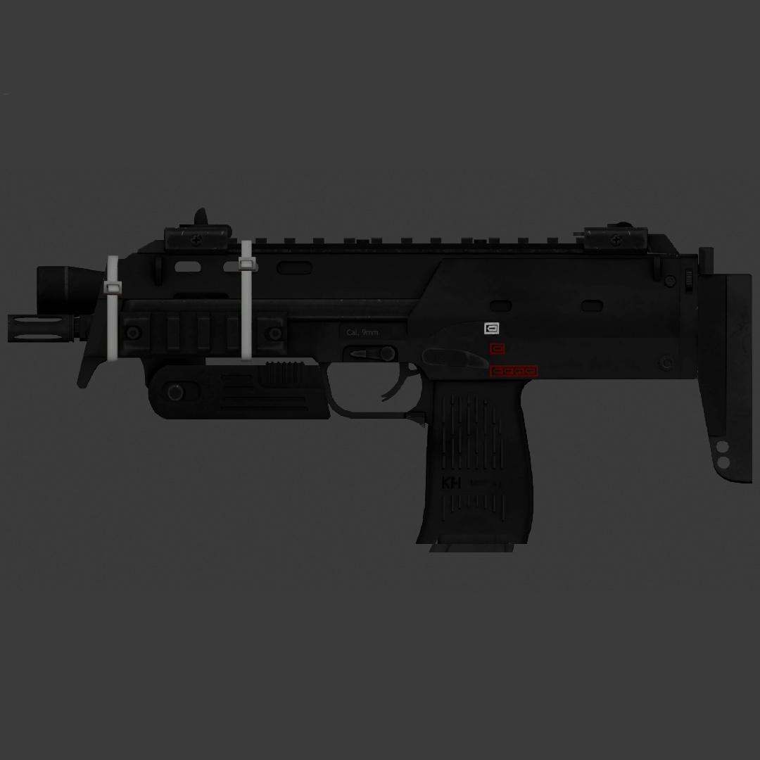 Revised MP7 (Silenced SMG) preview