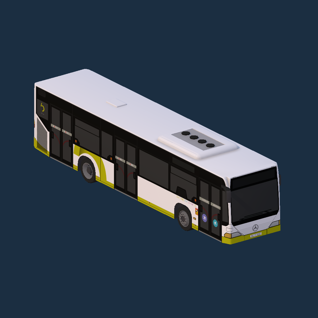 MB O530 3T E2 - Bibus Ratp Dev Véhicule N°606