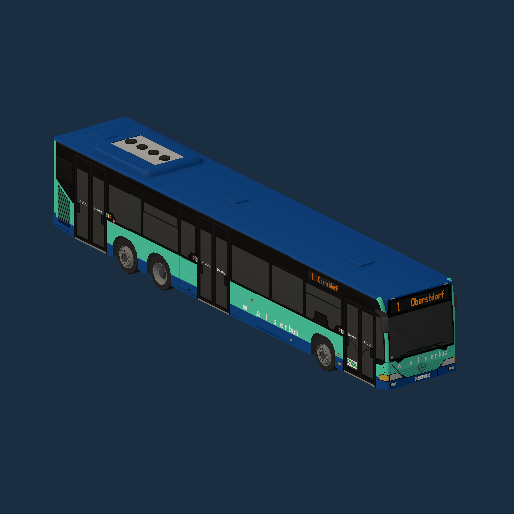 RVA - MB Citaro L Walserbus Wagen OA-RV 124 (Mona Allgäu)