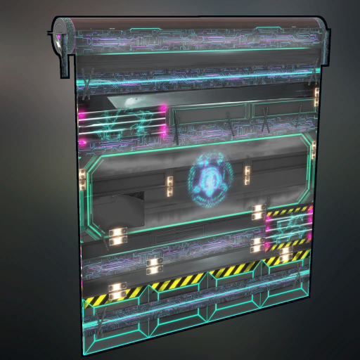 CyberKnightsGarageDoor