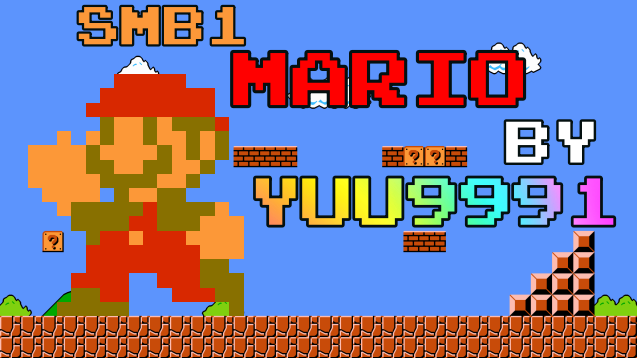 Mario (SSB64 SMB1-Style) by Yuu9991