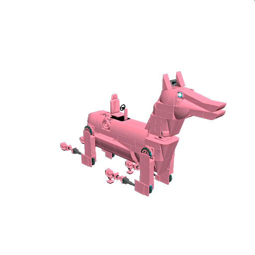pink horse