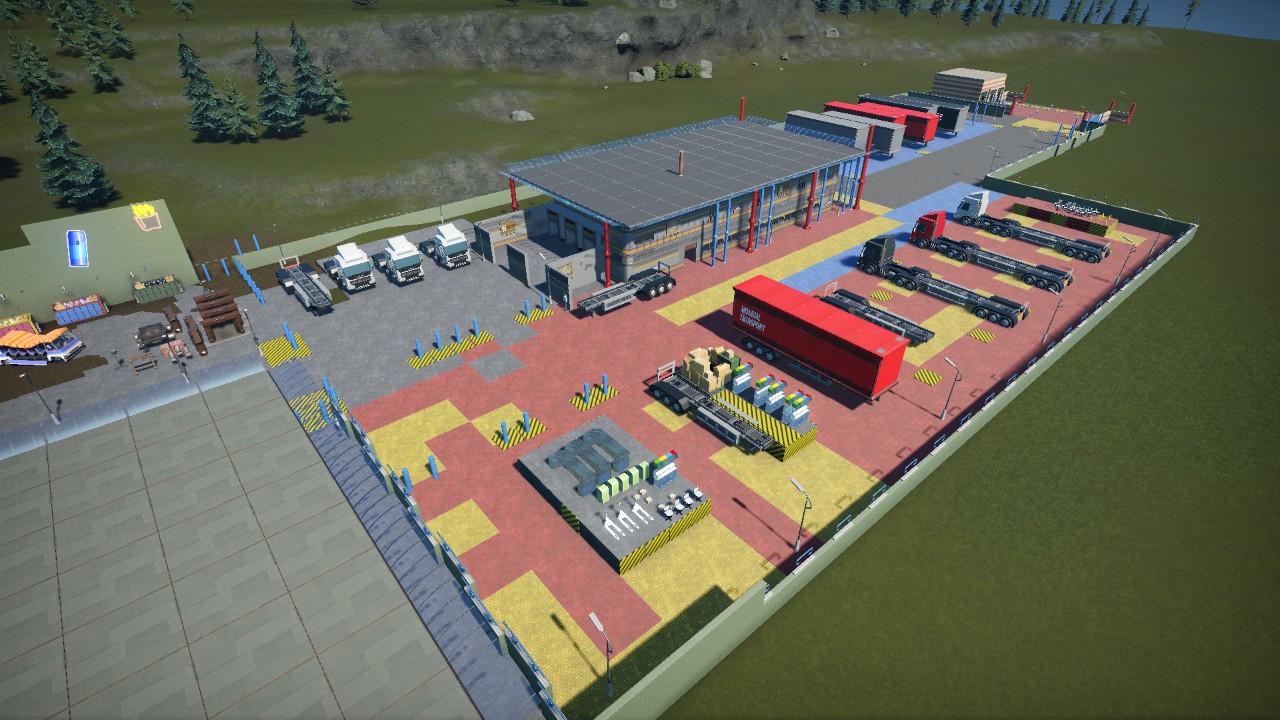 Planet coaster Truck Depot