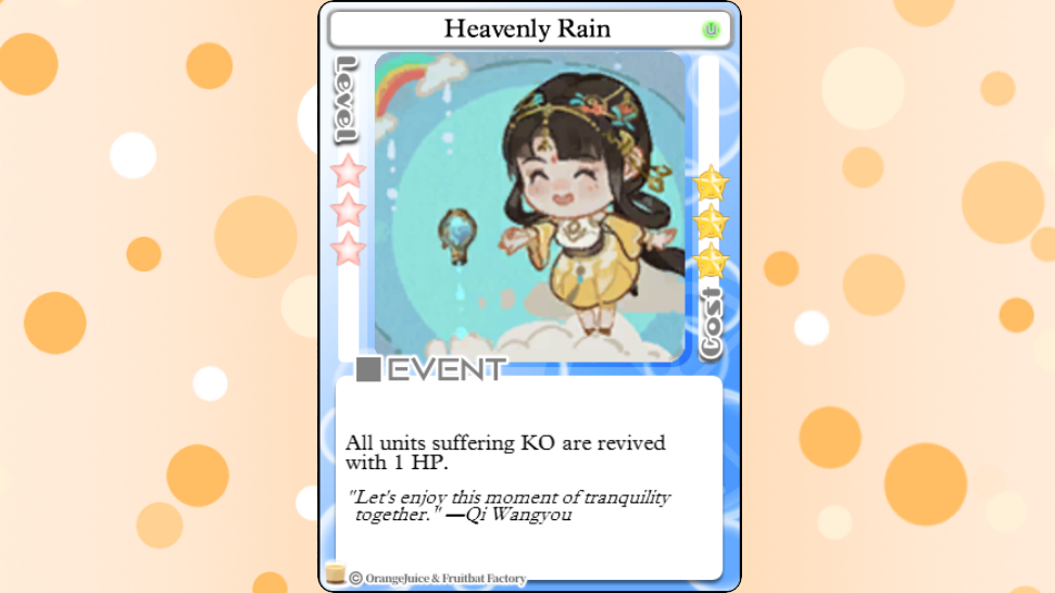 Heavenly Rain