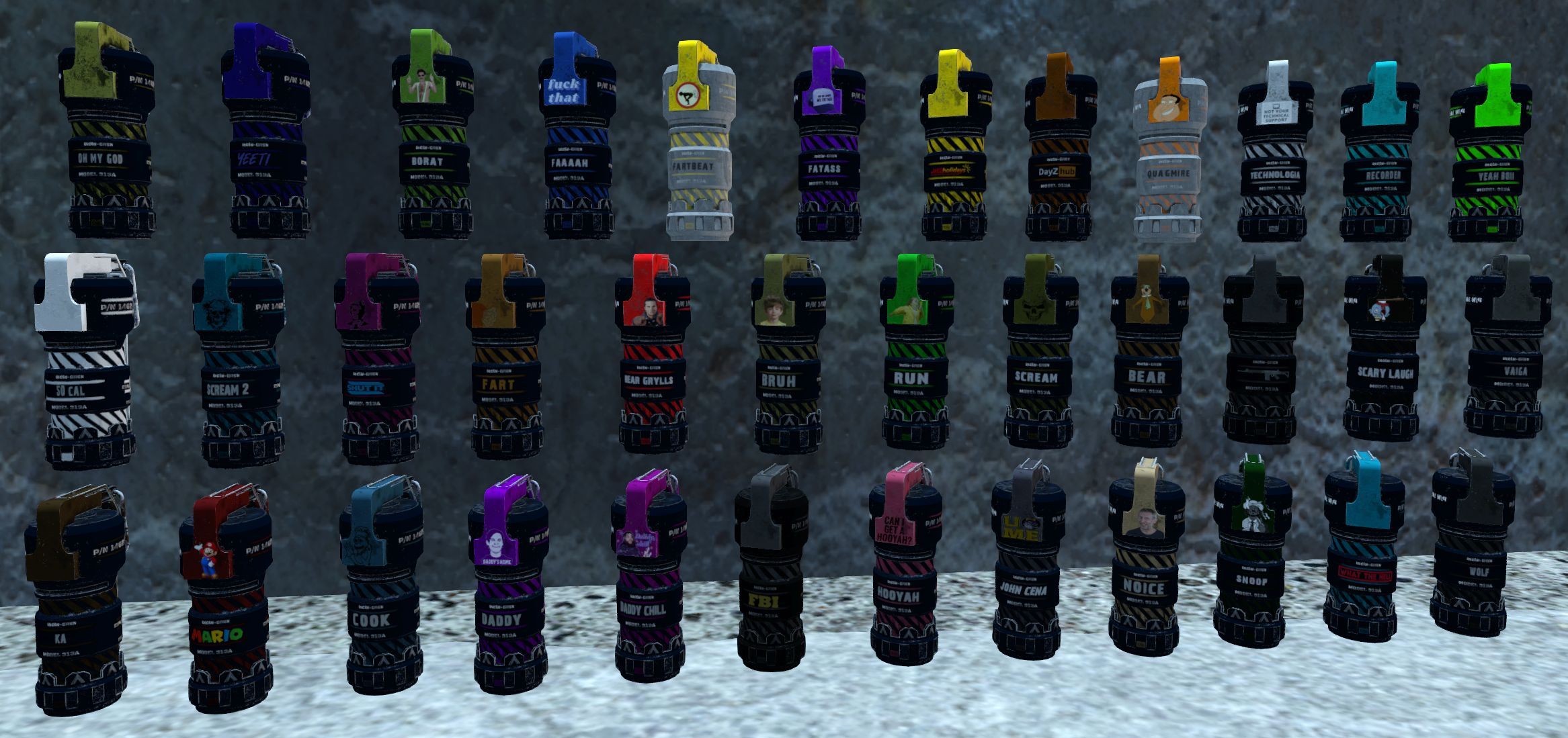 cSFX Grenades