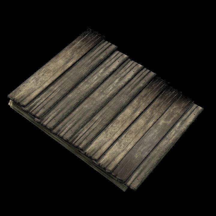 wooden roof #2 A