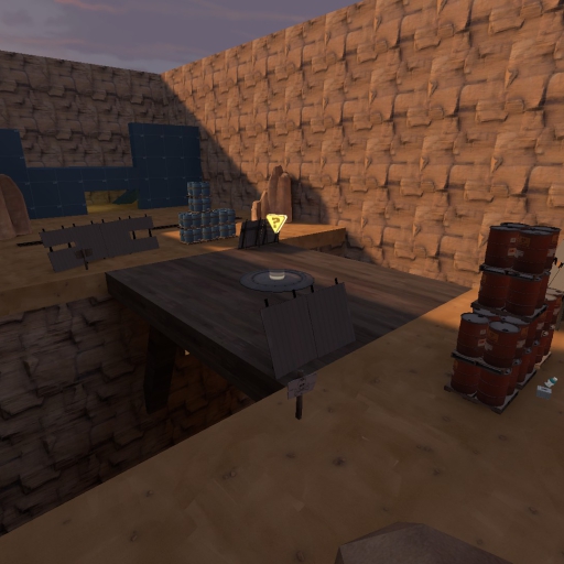 Dusty Canyon (King of the Hill) – Team Fortress 2 Mod