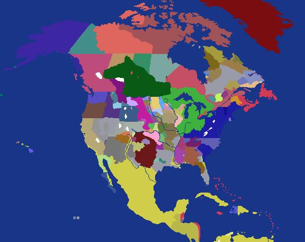 North America 1789 AD (WIP)