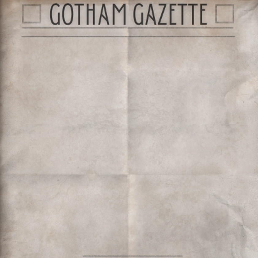 Newspaper | Gotham Gazette