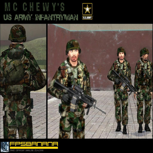 US Army Woodland Infantry