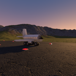 Simple RC Plane Boeing 787