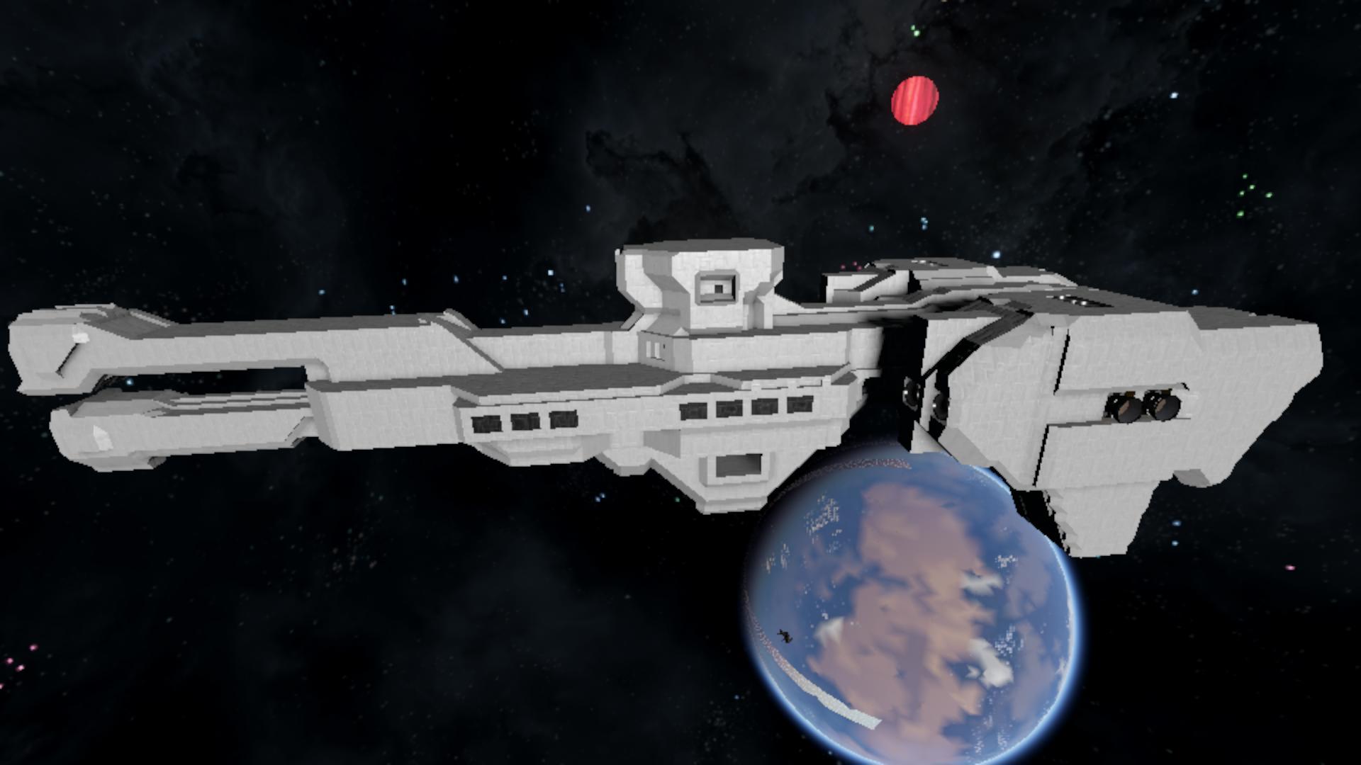Halo: UNSC STALWART Class Heavy Frigate V2, W/Pods Posted.
