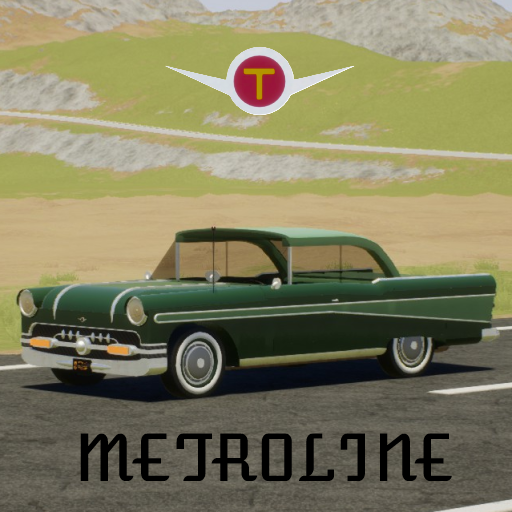 Troubadour metroline coupe 1957 2 tone