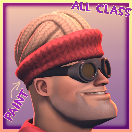 Big-Brain Braided Beanie (Brim Painter) – Team Fortress 2 Mod