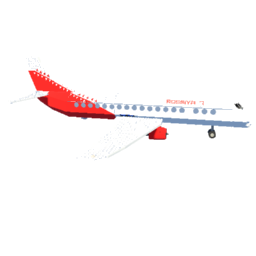 Softbody AIR LINER Sukhoi SuperJet-100 Rossiya Airlines