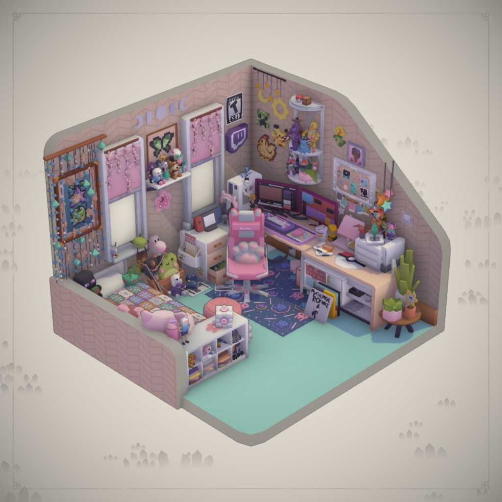 Cluttered Teen Room