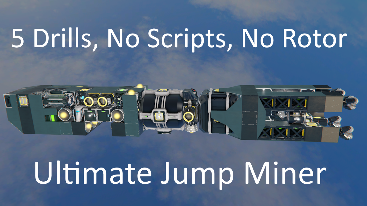 ClearCut Survival Bore Miner (5-Drill No DLC)