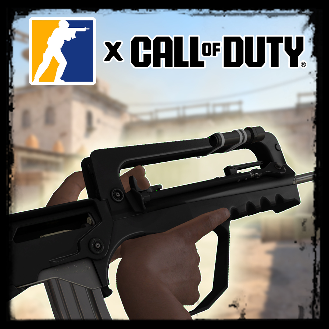 Counter-Strike 2: FAMAS on MW2019 Anims