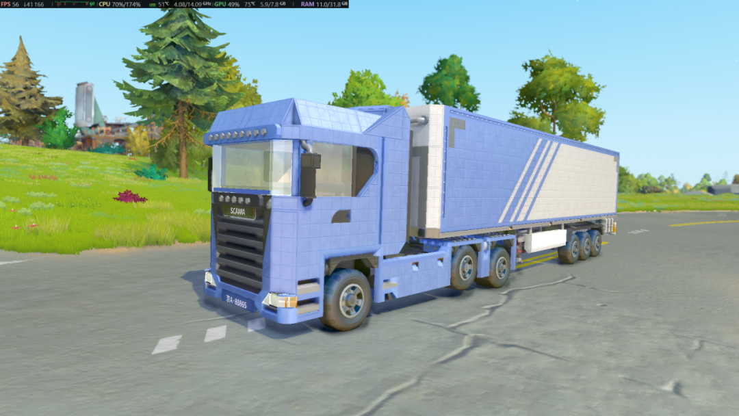 KC Scania S 6x2/2 (Aluminum alloy)