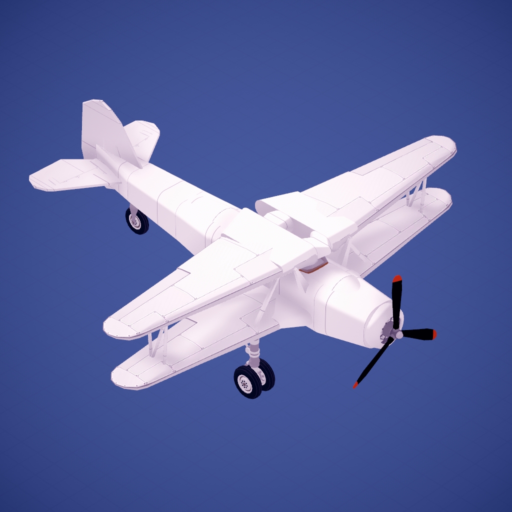 Realistic Biplane