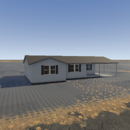 1960s 3 bedroom prefab house (unfurnished)