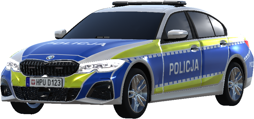 Polska Policja BMW 325LI