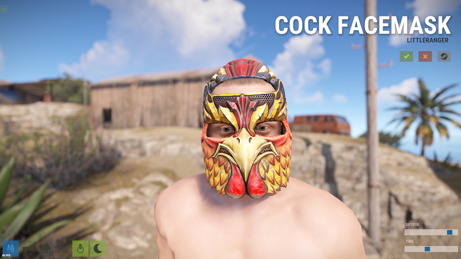 Cock Facemask screenshot 1