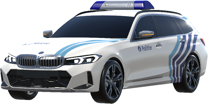 Belgian Police BMW 330i