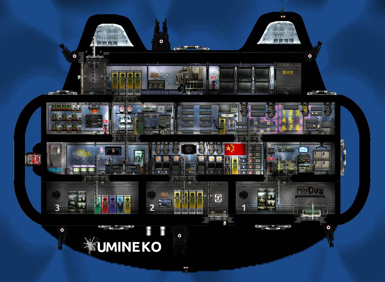 海猫Umineko – Barotrauma Mod