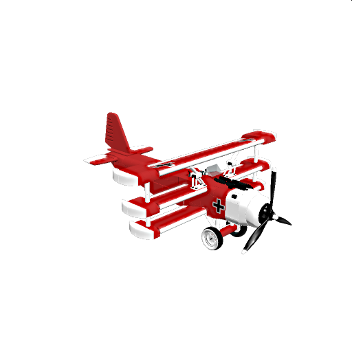 Red Baron Plane Battlefield 1 Inspired preview