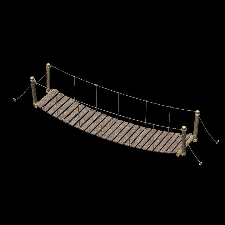 Rope bridge 30ft
