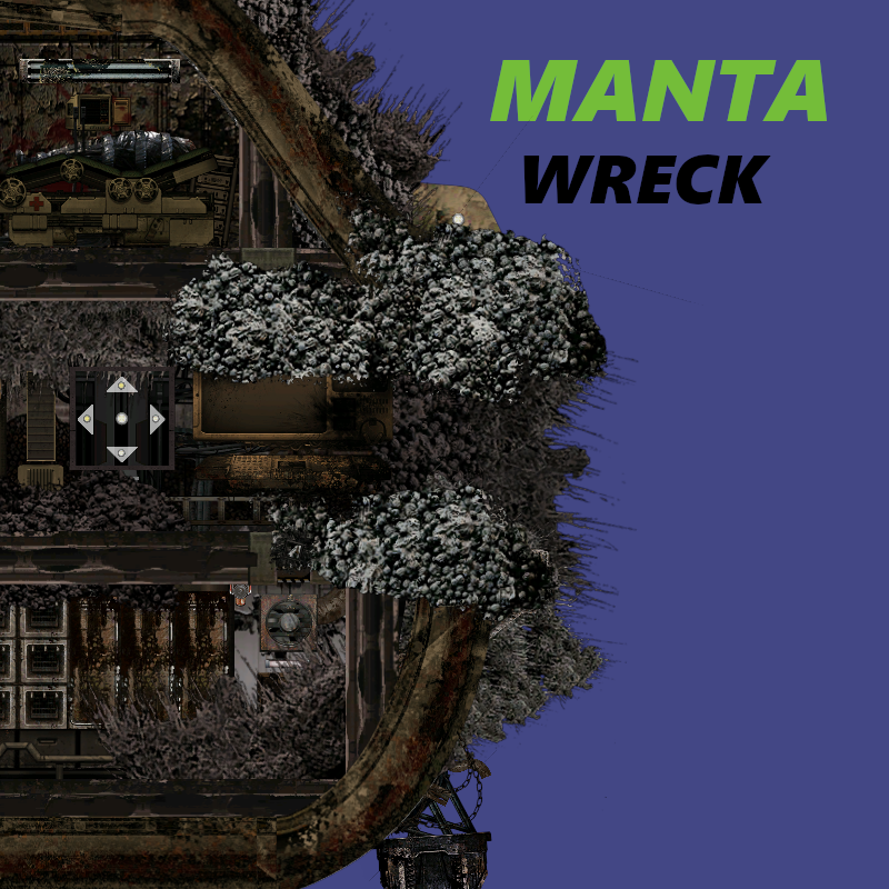Manta_Wrecked – Barotrauma Mod