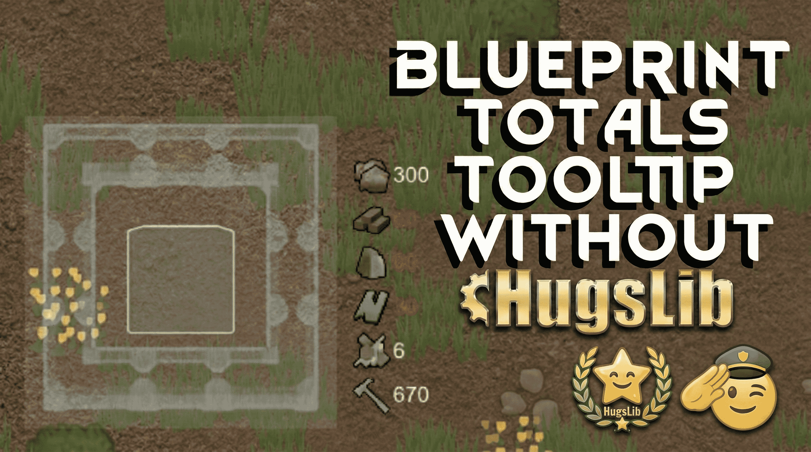Blueprint Totals Tooltip Without Hugslib