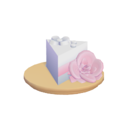 Wedding Cake Slice B