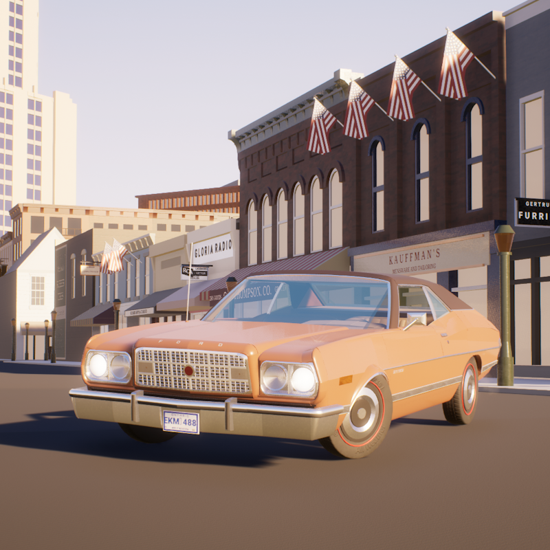 1973 Ford Gran Torino SportsRoof