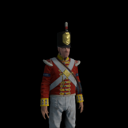 77th Regiment of Foot inf Skin