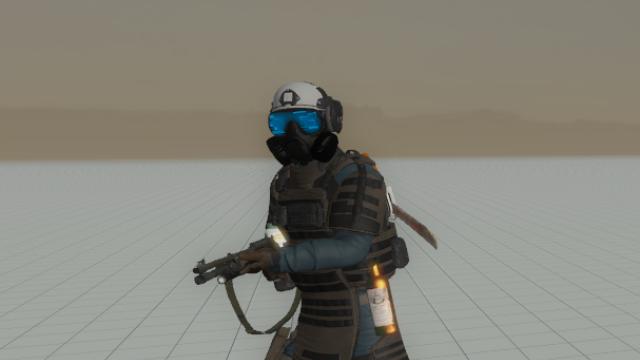 TF27 Survivors Pack REIMAGINED SEPARATED - Heavy Armoured TF-27 Soldier as Francis
