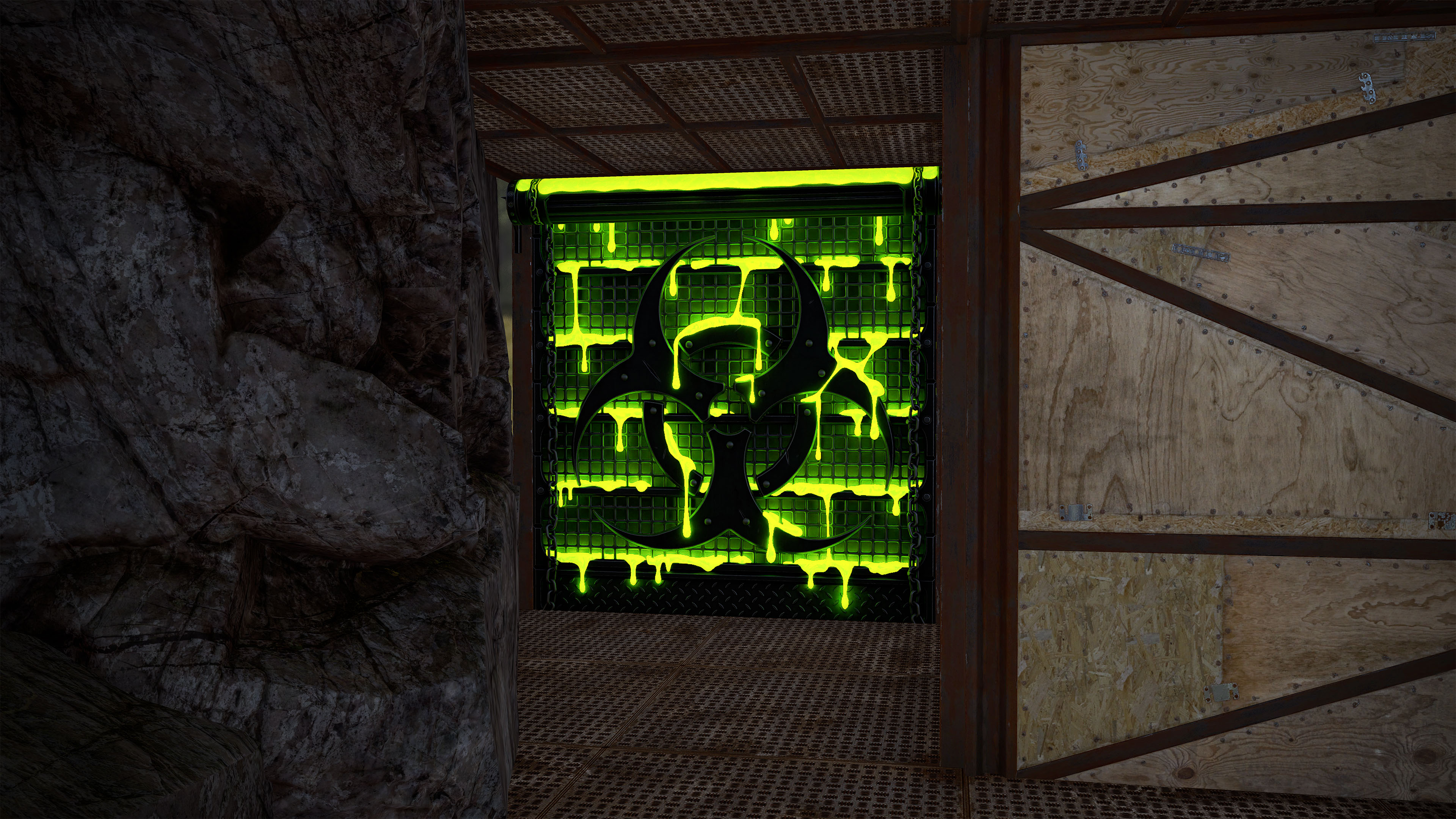 Biohazard Bunker Garage Door thumbnail 5