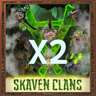 X2 SCM Skaven Clans - Whispers of Malice