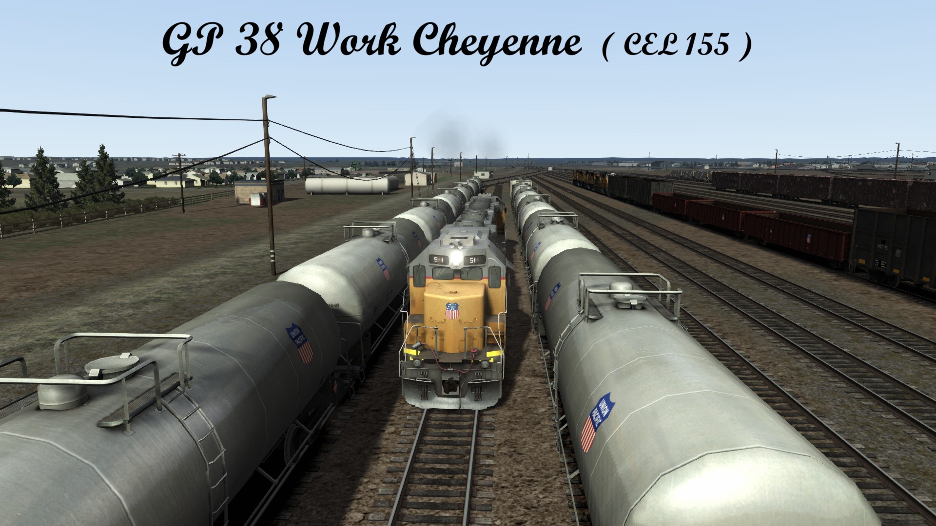GP38 Work Cheyenne ( CEL 155 )