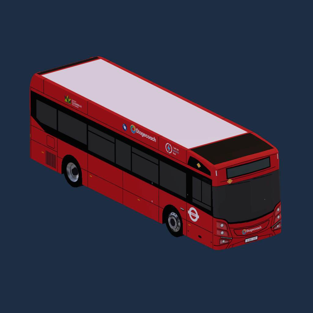 Stagecoach Volvo BZL SD Tomato